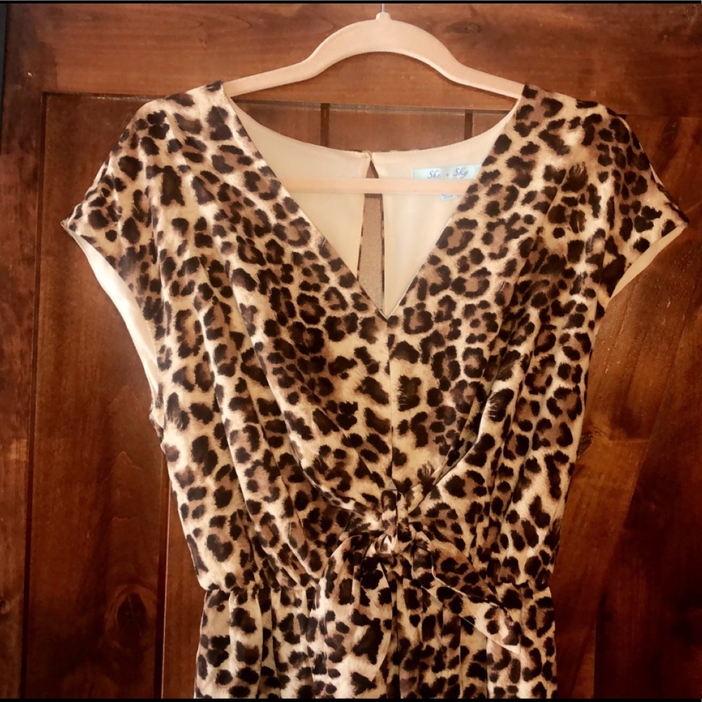 Leopard Print Jumpsuit - image 5